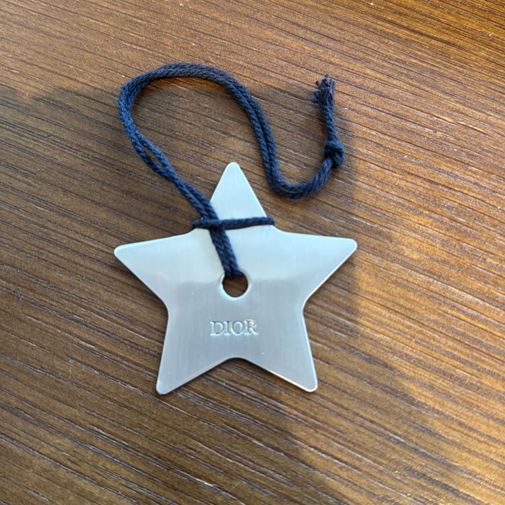 limited edition Dior star ornament